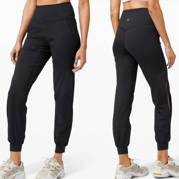 lululemon athletica Pants - Lululemon Women’s Align High-Rise Jogger Black Vented Size 4